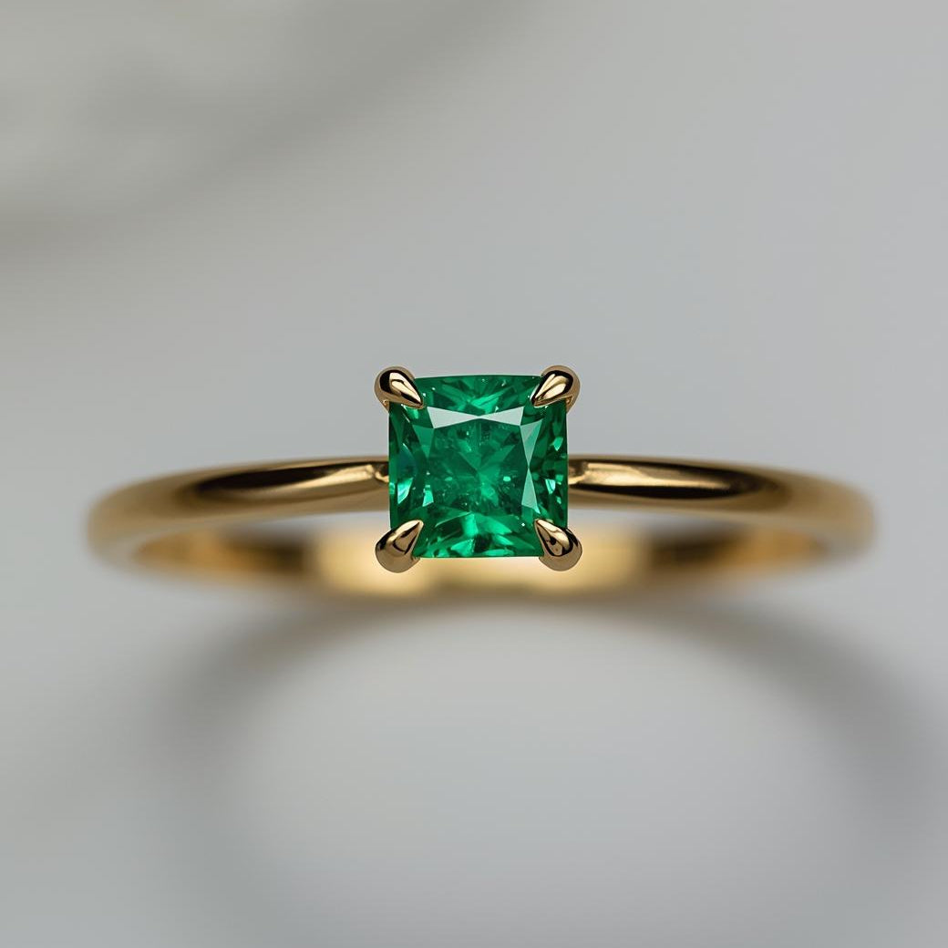 ANILLO ORO # REF 2 (CUADRADA)