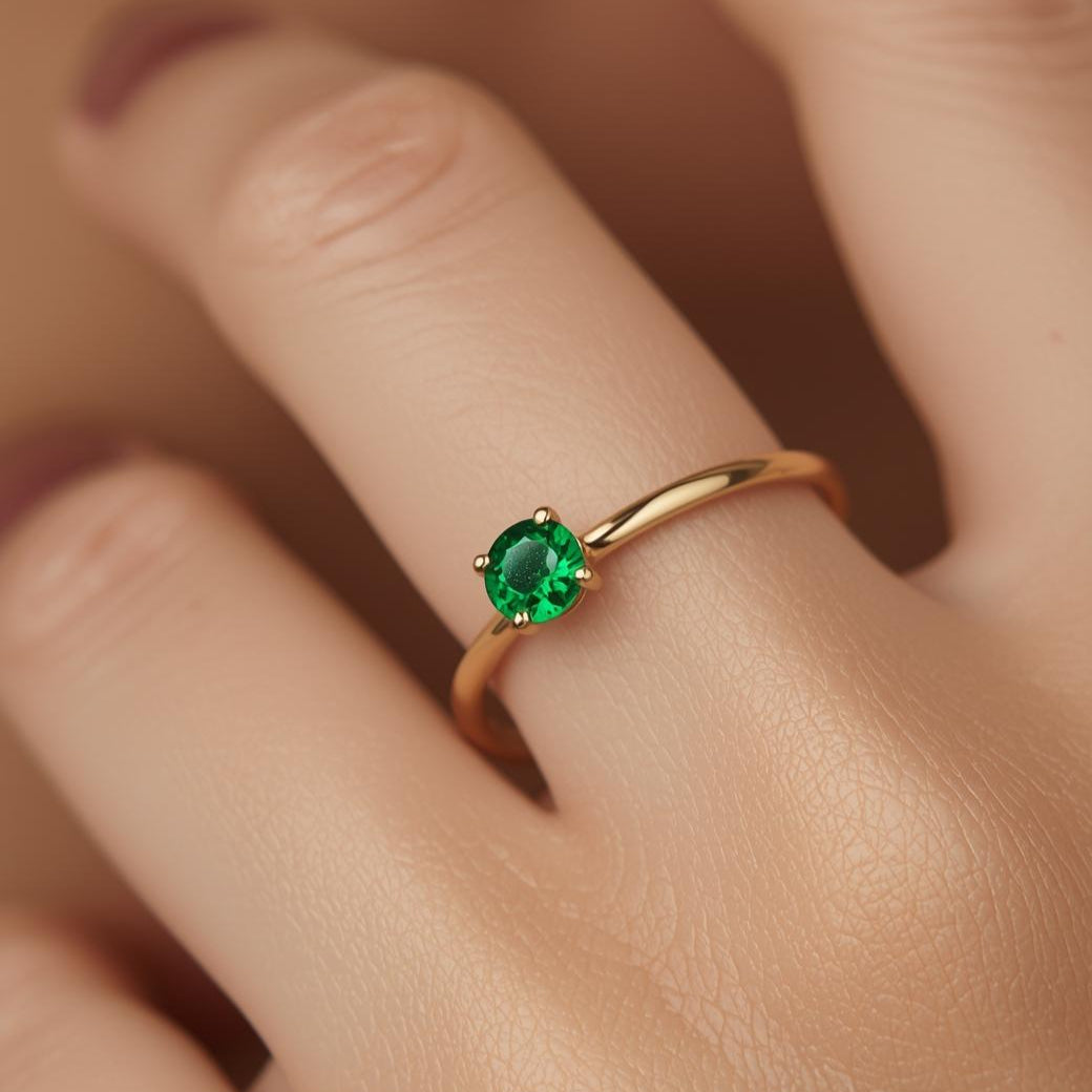 ANILLO ORO # REF 1 (REDONDA)