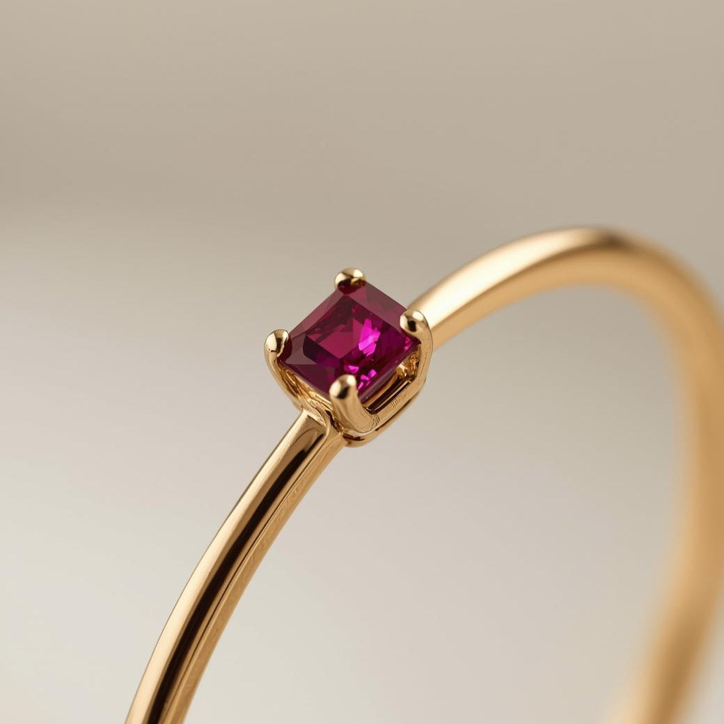 ANILLO ORO # REF 2 (CUADRADA)