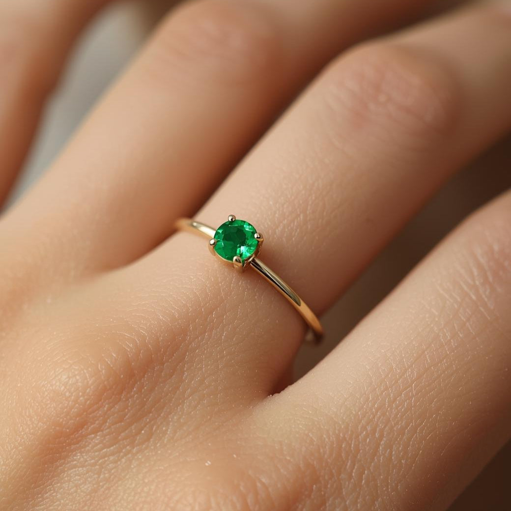ANILLO ORO # REF 1 (REDONDA)