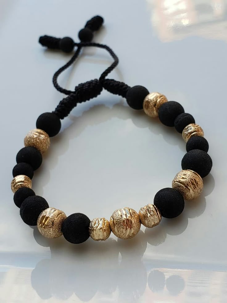 Pulsera en Oro con Balines