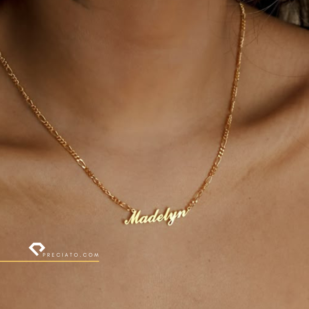 Dije con Nombre Oro 18k