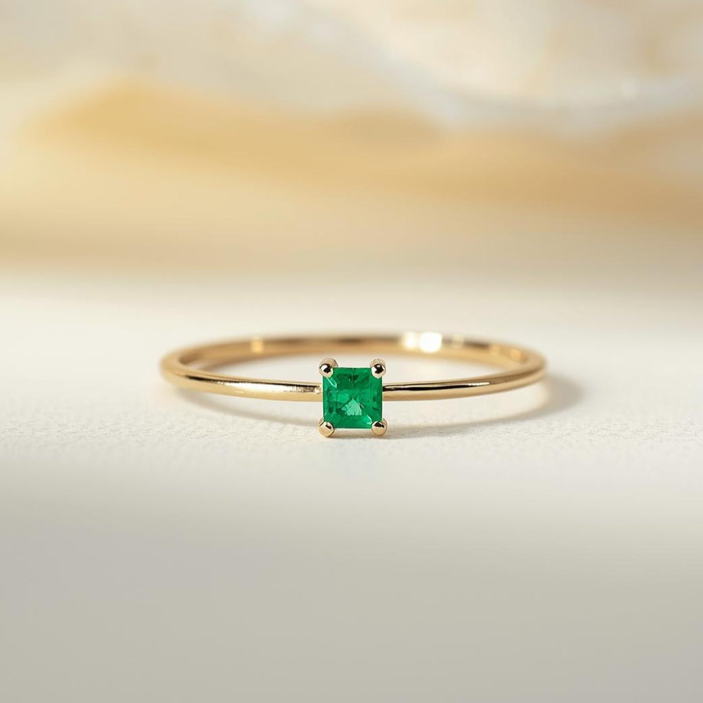 ANILLO ORO # REF 2 (CUADRADA)
