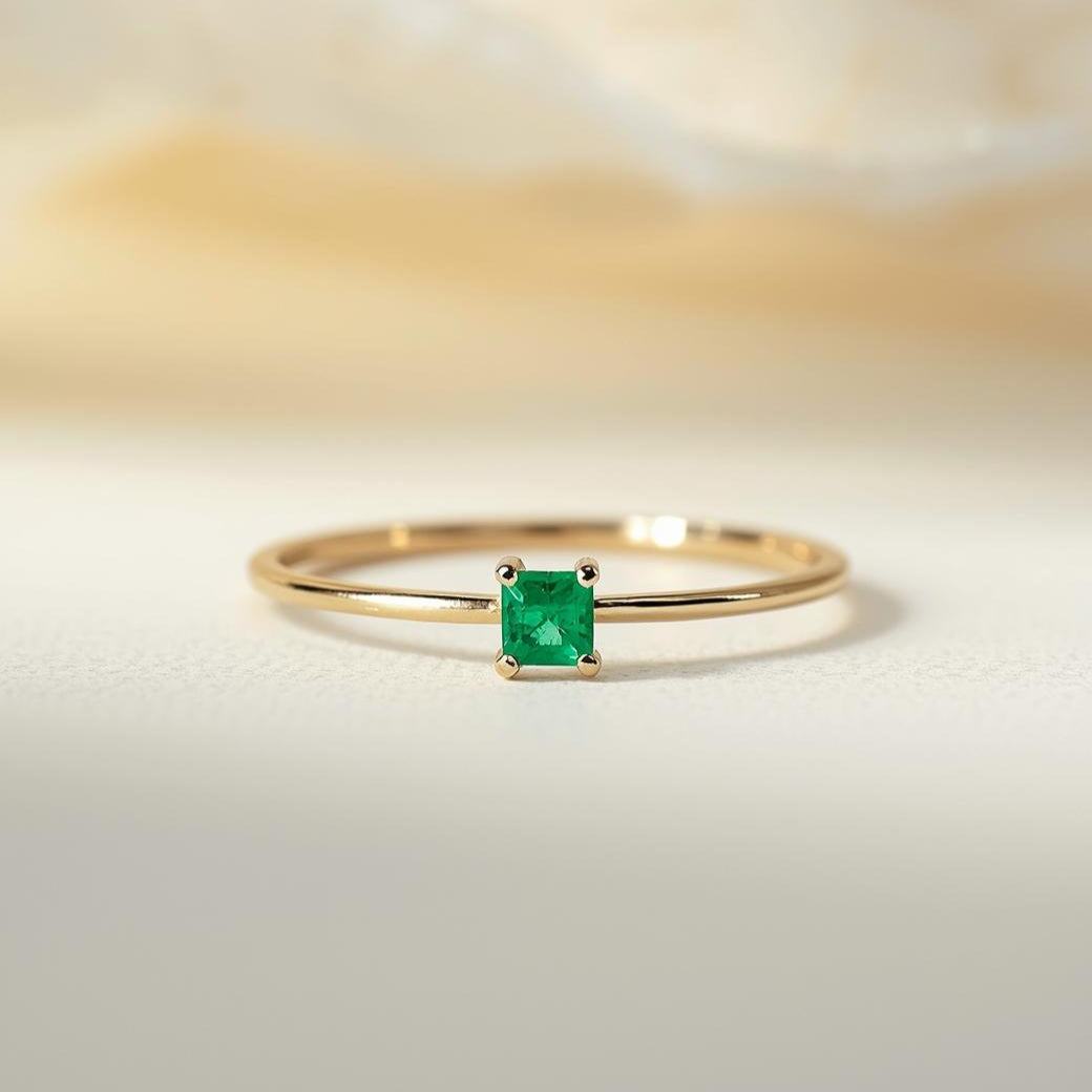 ANILLO ORO # REF 2 (CUADRADA)