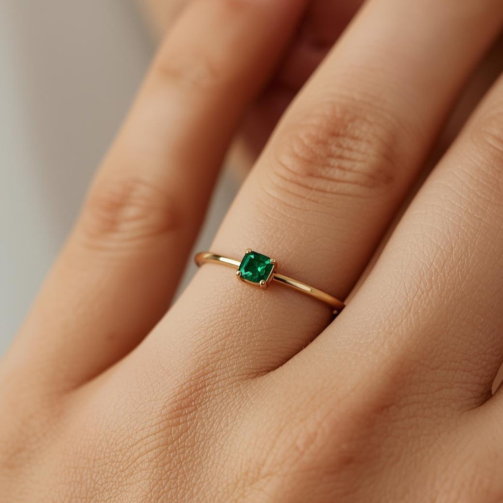 ANILLO ORO # REF 2 (CUADRADA)