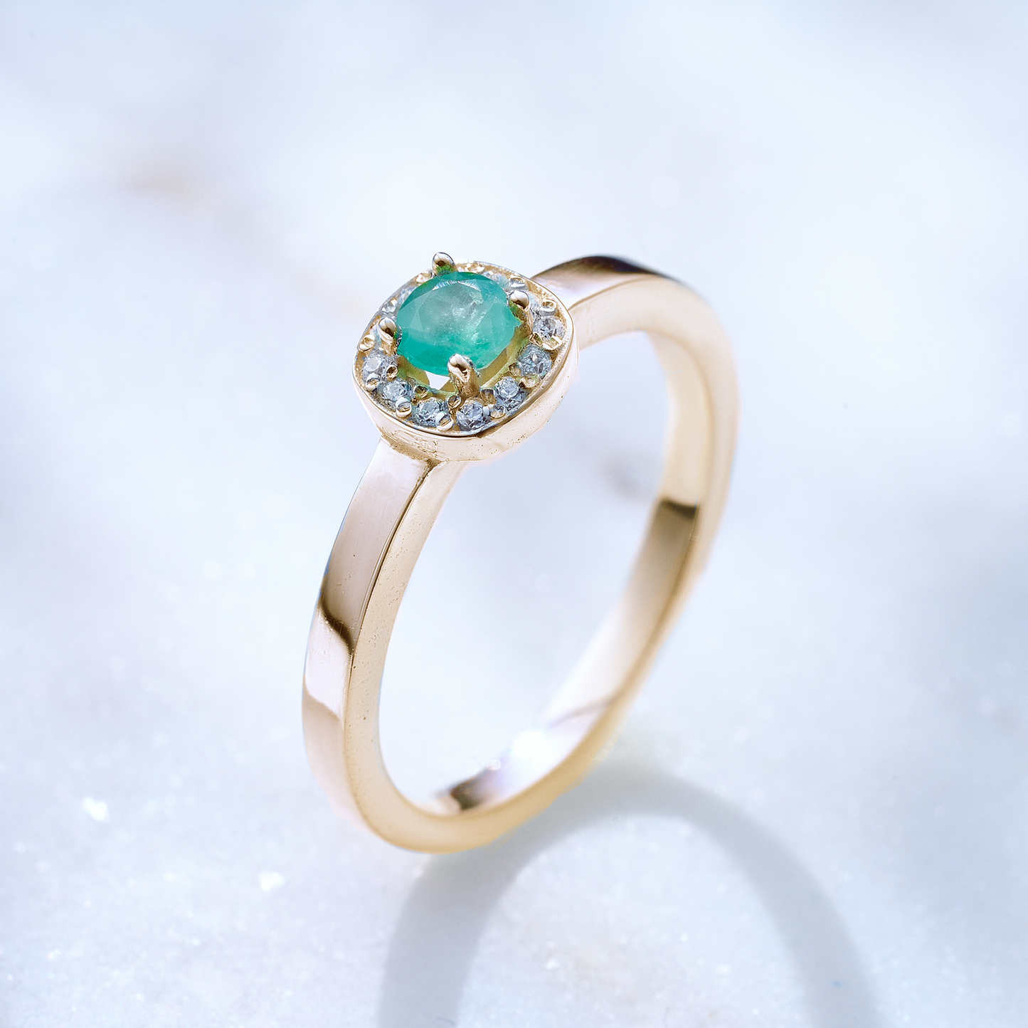 DIANA ( ORO 18K 🟡 + Esmeralda )